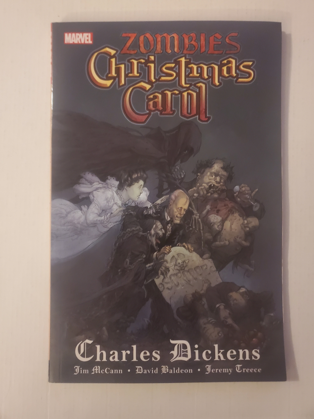 Marvel Comic Books Zombies Christmas Carol TPB (Marvel 2012)